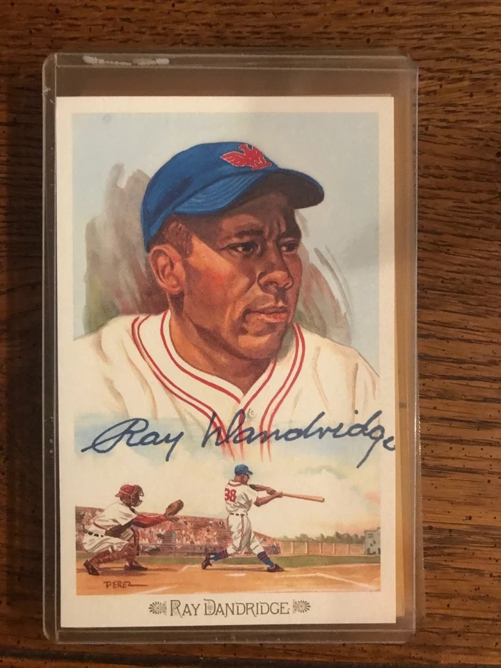 Ray Dandridge Autograph Perez Steele Baseball Card (ET) - Image 1 of 1