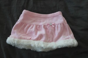 Falda de piel sintética rosa para niña Gymboree 3-6 meses - Imagen 1 de 3
