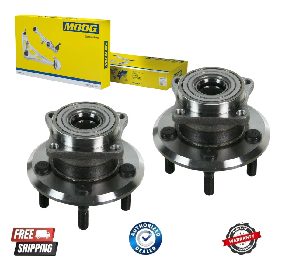 MOOG AWD Rear Wheel Bearing & Hub Assembly for 03-06 Pontiac Vibe Toyota Matrix - Image 1 of 1