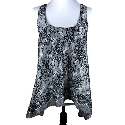 Blusa Top Collective Concepts Stitch Fix Para Mujer Sin Mangas Talla S Negra Gris Foto 1 de 4