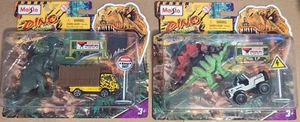Maisto Dino Adventure Dinosaur and Truck Lot Of 2. Free Shipping! New in Box! - Picture 1 of 1