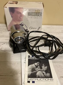Massaggiatore vintage OSTER 2 livelli intensità stile svedese modello 138-11 made in USA - Foto 1 di 7