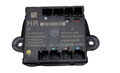 12-15 Mercedes Benz C250 Right Rear Door Control Module OEM A2189001501 - Image 1 of 4