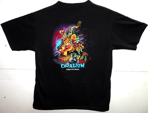 Dralion Circe Du Soleil Official East Meets West T Shirt Small Black EUC - Picture 1 of 9