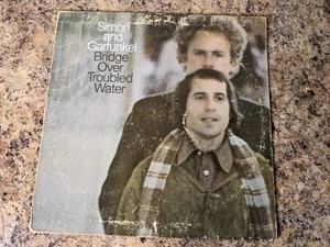 SIMON AND GARFUNKEL - BRIDGE OVER TROUBLED WATER RECORD VINYL LP - Picture 1 of 2