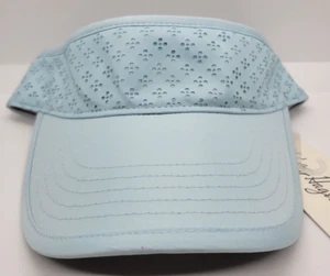 NWT--WALTER LADY HAGEN PERFORATED OSFA LIGHT BLUE GOLF VISOR  - Picture 1 of 9