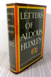 Letters of ALDOUS HUXLEY 1969 Stated First U.S. Edition HC/DJ Excellent - Foto 1 di 5