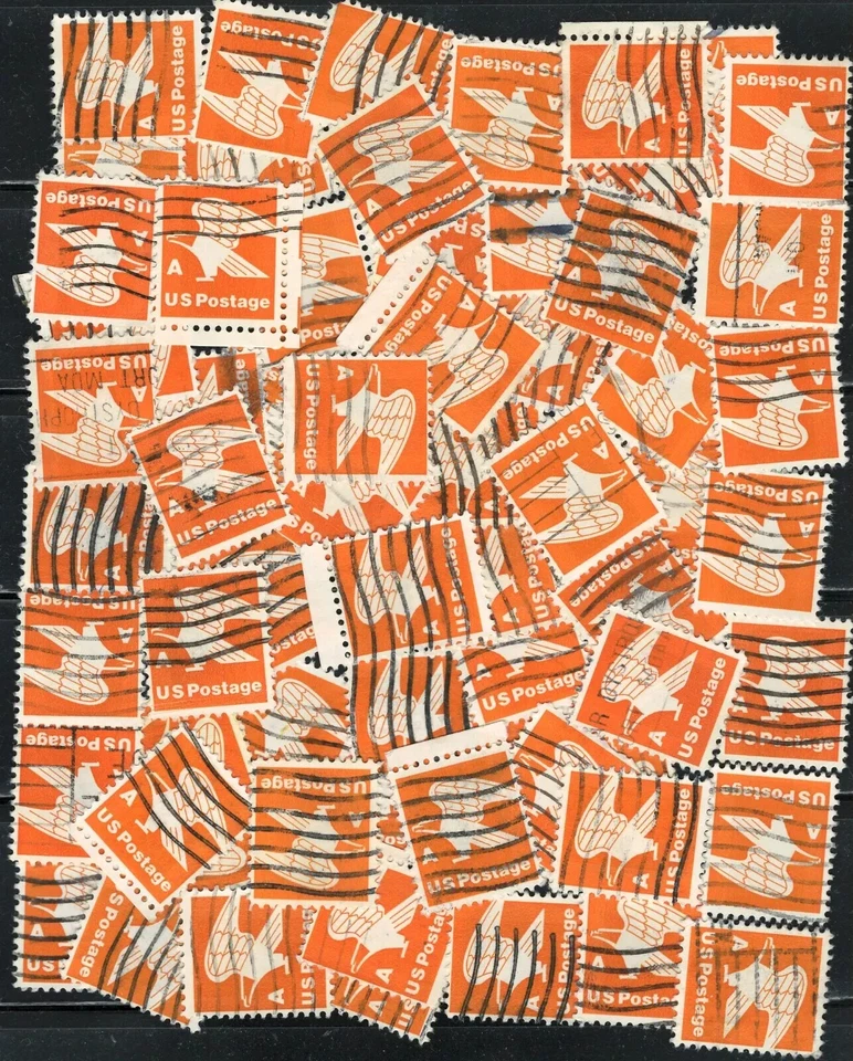 US X 50 Eagle Stamp SCOTT# 1735 (used) - Image 1 of 1