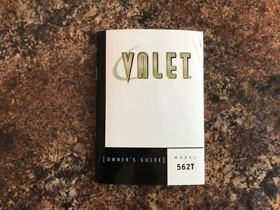 Valet Remote Start Keyless Entry System Owner Guide -Directed Electronics 562T - Image 1 of 3