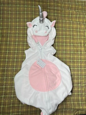 Carter’s Unicornio Bebé Niñas Blanco Vellón Foto Disfraz con 1 Defecto Pequeño Agujero Foto 1 de 4