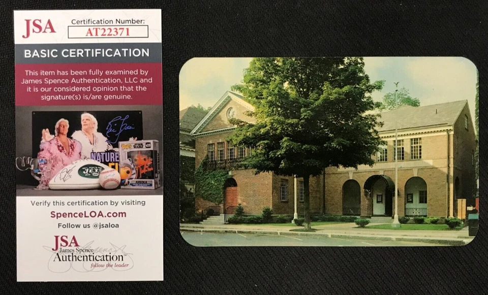 Casey Stengel Signed Hall Of Fame Postcard JSA w/COA HOF Manager NY Yankees WOW! - Image 1 of 4