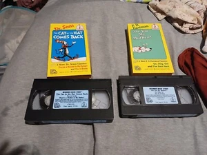 DR. SEUSS: THE CAT IN THE HAT COMES BACK + Are You My Mother VHS VIDEOS - Picture 1 of 7