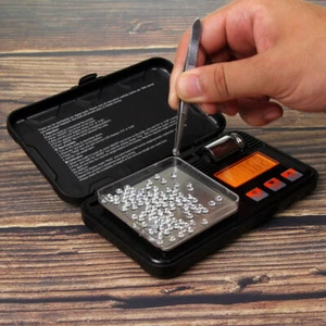 Electronic Digital High Precision Pocket Jewellery Scale 0.001g 50g - Picture 1 of 11