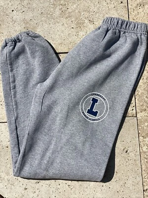 Pantalones deportivos Lynduhrst grises escolares talla juvenil grandes Jerzees súper sudaderas Foto 1 de 4