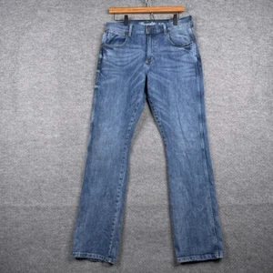 Wrangler Retro Mens Jeans 31x34 (32x32) Blue Slim Boot Denim Western Cowboy - Picture 1 of 11