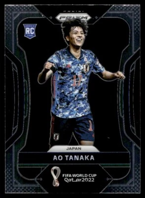 2022 Panini Prizm World Cup Ao Tanaka Rookie G8 Japan #130 - Image 1 of 2