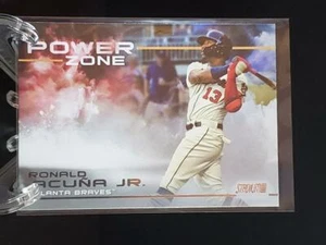 2019 Topps Stadium Club Power Zone #15 Ronald Acuna Jr. - Picture 1 of 1
