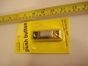 (1163.) Drucktaster für Türklingel - beleuchtet BC265LG - Bild 1 von 1