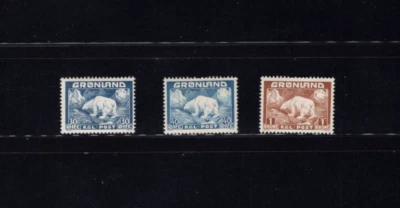 Greenland 7-9 Bears XF MH Top Values #3SC - Image 1 of 2