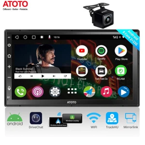 ATOTO A6PF 7" Android Autoradio Navi 2DIN ChatGPT-AI Wireless Carplay+Telecamera - Foto 1 di 12