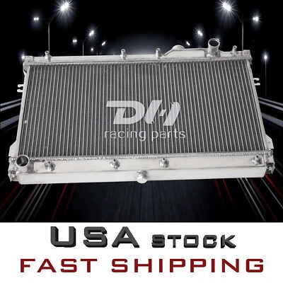 Radiador de aluminio de 3 filas para Mazda Miata Base/LE/SE 1990-97 convertible 1,8 L 1,6 L  Foto 1 de 4