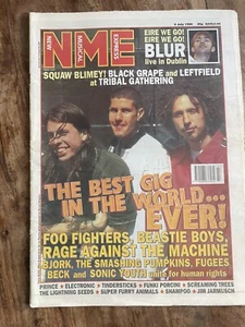 NME - 6 JULY 1996 / RAGE AGAINST THE MACHINE / TRIBAL GATHERING / SONIC YOUTH - Picture 1 of 8