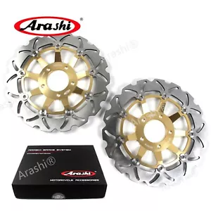 Rotor de disco de freno delantero Arashi para Suzuki GSX750 1989 - 1992 GSX750F 1998 - 2003 - Imagen 1 de 8
