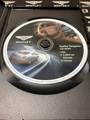 Bentley Satellite Navigation CD ROM DVD Rom California NV Hawaii 3W0919884H - Image 1 of 4