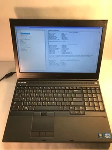 Dell Precision M4700 15.6" Laptop Intel Core i5-3340M @2.7GHz 16 Gb RAM NOHDD-MZ - Picture 1 of 6