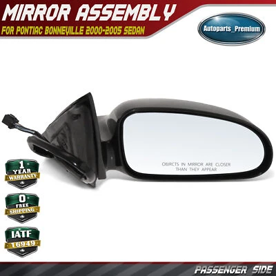 Espejo retrovisor eléctrico para pasajeros con memoria suave para Pontiac Bonneville 2000-2005 Foto 1 de 4
