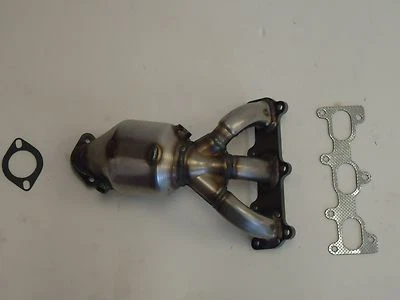 Fits 2002 2003 2004 2005 Kia Optima 2.7L V6 Rear Manifold Catalytic Converter - Image 1 of 4