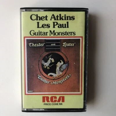 Guitar Monsters - Chet Atkins & Les Paul - Rare 1978 Cassette Tape Album VG cond - Image 1 of 2