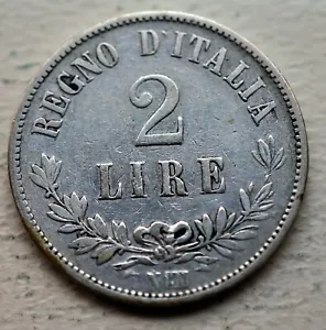 2 lire VALORE Napoli 1863 Regno D'Italia - Imagen 1 de 2