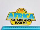 Adhesive Africa Safariland Raid Autocollant Sticker Aufkleber Klebstoff Vintage