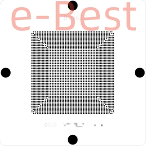 Plantilla de plantilla láser 100-000000388 M1090982-004 XBOX SERIES X APU BGA2963 - Imagen 1 de 7