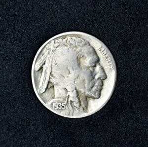 1935-S Buffalo Nickel~Better Date~F~Fine~Combined Shipping~! - Picture 1 of 4