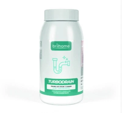 Brilhome BH0228 Turbodrain Profi Rohrreiniger Abflussreiniger Verstopfung 1000gr - Bild 1 von 4