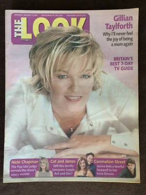 THE LOOK 05/01/2002 GILLIAN TAYLFORTH Nick Berry Stephen Tompkinson Gaynor Faye - Image 1 of 2