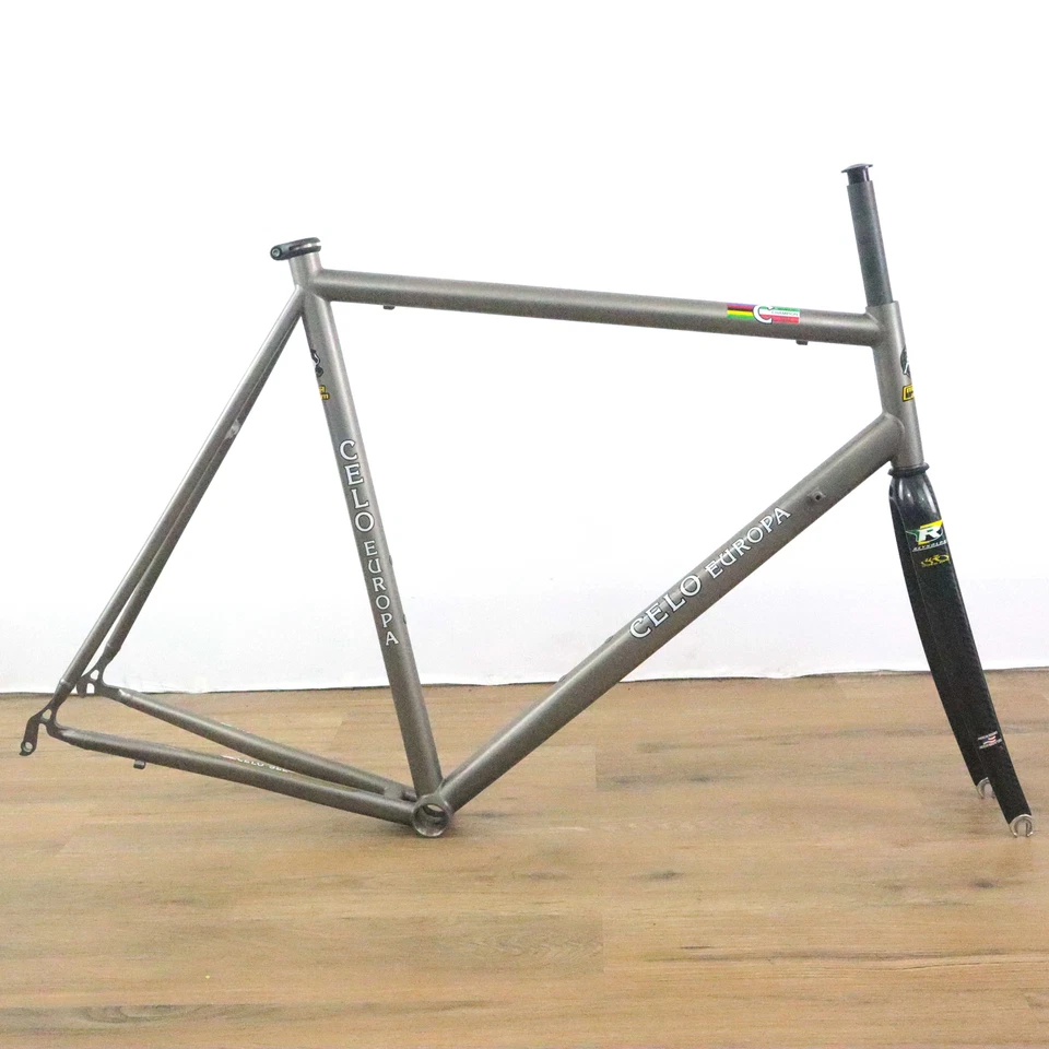 NOS 58cm Calborn Celo Europa by Colnago Titanium Road bike Framset - Image 1 of 4