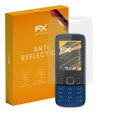 atFoliX 3x Screen Protection Film for Nokia 225 4G matt&shockproof - Image 1 of 4