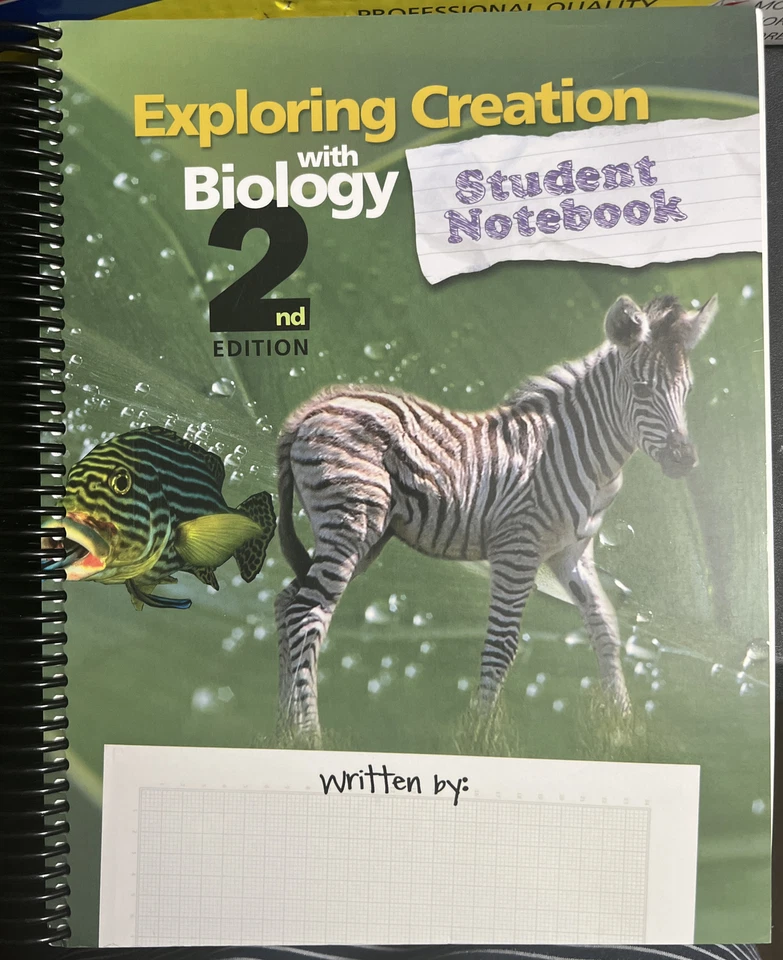 Apologia  BIOLOGY, (2nd Ed) Student Notebook,  Brand New - Image 1 of 1