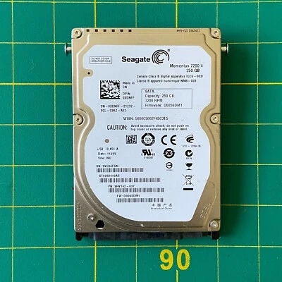 Used Seagate Momentus 7200.4 ST9250410AS - hard drive - 250 GB - SATA-300 Series - Image 1 of 3