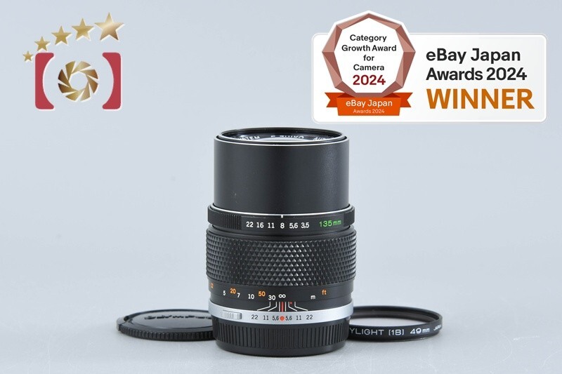 F/3.5 Camera Lenses Olympus Zuiko 135mm Focal for sale | eBay