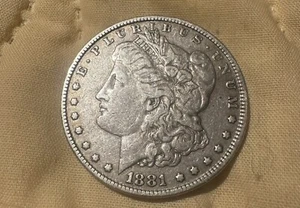 1881 Morgan Dollar $1 Nice Looking—Semi-Key Date!! - Picture 1 of 2
