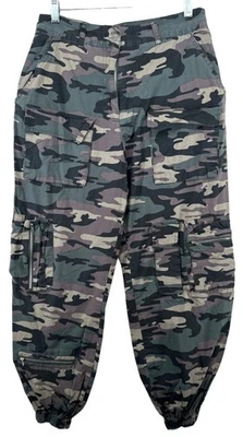 Pantalones de chándal Rue21 para mujer talla S verde camuflaje algodón ligeros al aire libre atletismo Foto 1 de 4