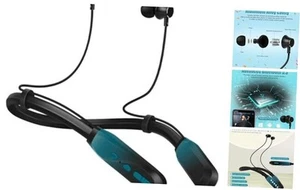 Neckband Bluetooth Headphones, 200H Extra Long Playtime Wireless Stereo  - Picture 1 of 7