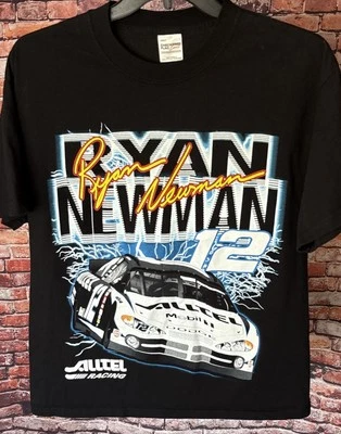 Camiseta Checkered Flag Sports NASCAR Ryan Newman Alltel Racing tamanho adulto grande - Imagem 1 de 4