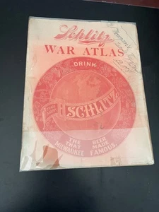 Schlitz War Atlas 1898 Span-Am War Beer Advertising - Lake Valley New Mexico - Picture 1 of 7