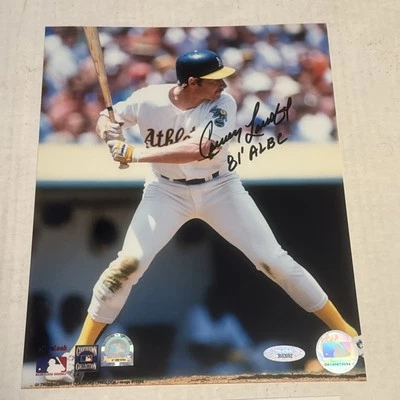 Foto autografiada firmada por Carney Lansford 8x10 Oakland Athletics TRISTAR MLB Foto 1 de 3