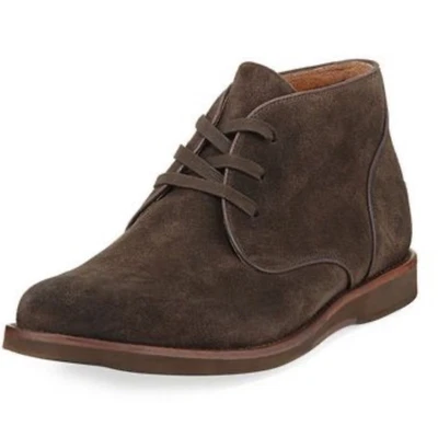 John Varvatos Brooklyn Chukka Botas Marrón Gamuza Oxford Zapatos Para Hombres 10.5 Nuevo sin Etiquetas Foto 1 de 4